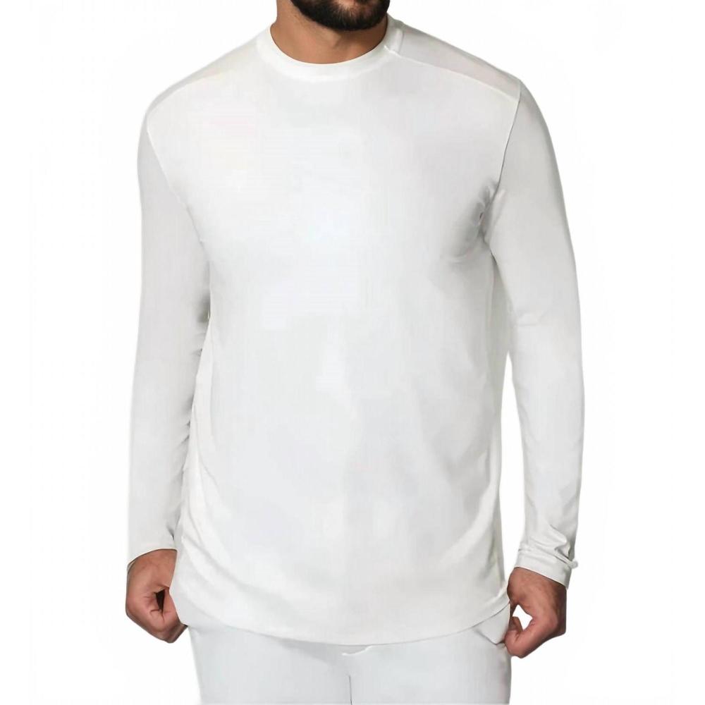 NEW BUKI cinqo long sleeve t-shirt in white